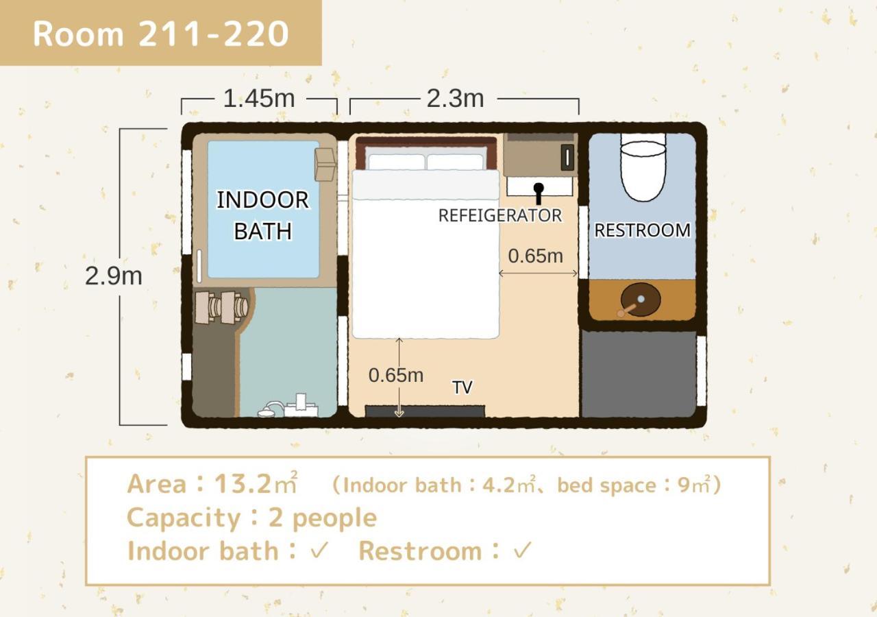 Bihadanoyu Koshikano Onsen Kirishima Habitación foto